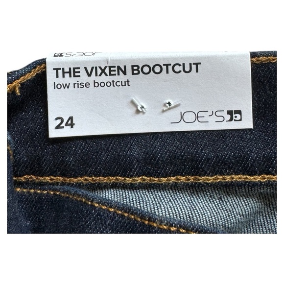 Joe's Jeans Womens Low Rise Dark Wash Bootcut Jeans (The Vixen) NWT - Picture 6 of 7
